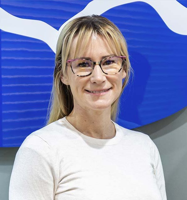 A headshot of an optometrist at Yarra Junction Optical.