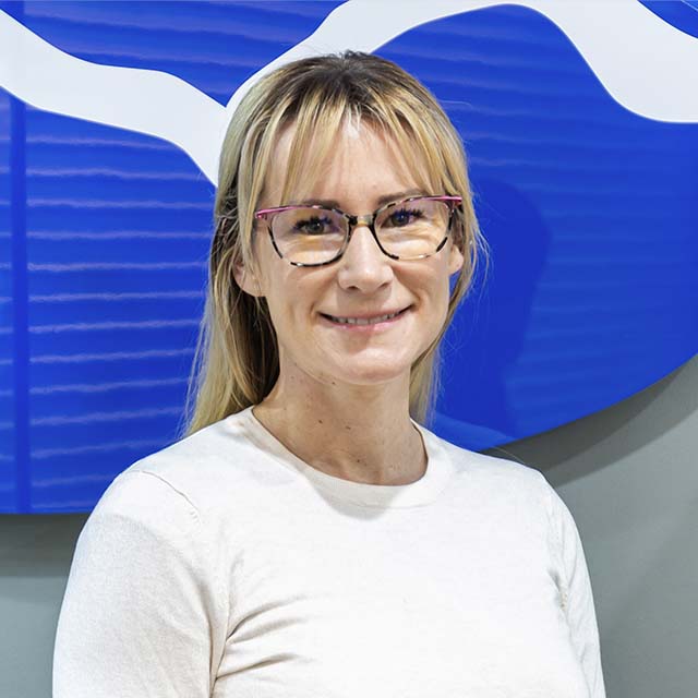 A headshot of an optometrist at Yarra Junction Optical.